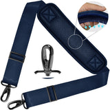 Shoulder Strap 78" Universal Handbag Strap with Ultra-thick Fixed Padded and Dual Balanced Adjustable Buckles Shoulder Crossbody Strap for Briefcase Messenger Bag Laptop bag Luggage