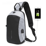 Sling Crossbody Bag Anti-theft Crossbody Bag Shoulder Messenger Bags Male Waterproof Short Trip Chest Bag for Men