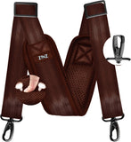 ZINZ 77 Inch Shoulder Strap Univesal Bag Strap with Fixed Pad Ultra Thick Plus Long & Breathable Cushion, Replacement Strap for Bags