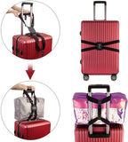Luggage Straps Adjustable Belt High Elastic Suitcase  Bag Bungees with Buckles