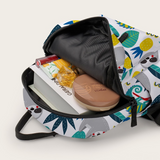 Mini Backpack with Side Pockets Pineapple Sloth School Backpack Backpacks for Girls