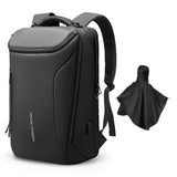 Business Travel Laptop Backpack for Men USB Charging  Port Waterproof 15.6 inch