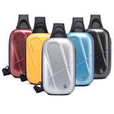 Hard Shell Sling Crossbody Bag for Men Paper Clip Women Travel Backpack Hard Shell Waterproof Bag