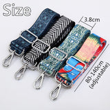 Adjustable Bag Strap Handbag Belt Cross Body Wide Shoulder Strap Replacement Handles Bags Part Accessories