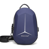 Anti-theft Sling Bag with Lock Travel Shoulder bag High-quality Messenger Bags Male Waterproof