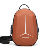 Anti-theft Sling Bag with Lock Travel Shoulder bag High-quality Messenger Bags Male Waterproof