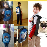 Customized School Bags Cool Skull Head Boys And Girls Baby Fashion Travel Backpacks 3PCS Set