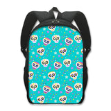 Grim Reaper Skull Backpack for Teenage Boys Children School Bags Punk Women  Travel Bags