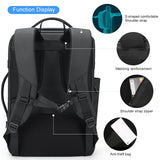 Backpack with Shoe Compartment for Men 33L Travel Laptop Backpack Multifunction Business