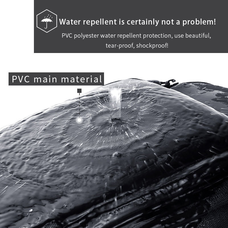 Sling Crossbody Bag USB Charging Crossbody Bags for Men Waterproof Short Trip Male Shoulder Bag