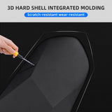 Hard Shell Sling Crossbody Bag Shoulder Bags for Men Black USB Charging Crossbody Bags Water Repellent Casual Travel Messenger Bag