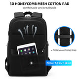 Waterproof Travel Backpack Fashion School Backpack Daily Work USB Charging Male Backpacks