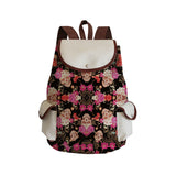 Skull Printed Ladies Backpack Cartoon Fashion School Bag Halloween Children's Backpack