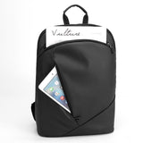 Slim Laptop Backpack for Men Work Bag 15.6 Inch Office Black Backpack Lightweight