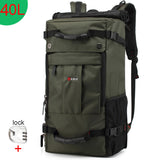 Travel Backpack for Men Women Waterproof Hiking Backpacks 40L-50L
