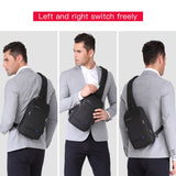 Sling Crossbody Bag Anti theft Crossbody Bag Water Repellent Shoulder Bags 10 inch Ipad Fashion Bags