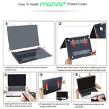 Laptop Bag Case Packpage for MacBook Air 13 inch A2337 M1 Plastic Hard Shell Cover Briefcase