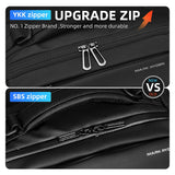 Business Travel Laptop Backpack for Men USB Charging  Port Waterproof 15.6 inch