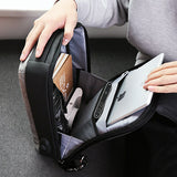 Sling Crossbody Bag Business Shoulder bag High Capacity Chest Bag USB Recharging