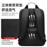 Slim Backpack for Travel 15.6inch Lightweigh with USB Charging Waterpoof Backpack