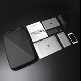 Hard Shell Backpack for Men Slim Waterproof with Lock USB Charging Port Travel Backpack