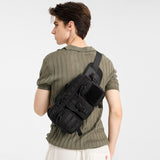 Tactical Sling Fanny Bag for Men Fashion Outdoor Sports Chest Bags Waterproof