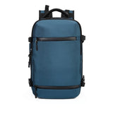 Backpack with Waterproof Cover Shoe Compartment 35L Water Repellent USB Charging Travel Backpack