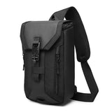 Sling Crossbody Bag Backpack Multi-layer Sling Bag Waterproof Shoulder Bag