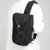 Sling Crossbody Bag Backpack Multi-layer Sling Bag Waterproof Shoulder Bag