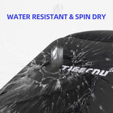 Sling Crossbody Bag Splashproof Anti-theft USB Charging Casual Bag for Men Black