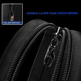 Businss Laptop Backpack with Lock Waterproof 15.6inch Nylon Men's Backpacks Schoolbag