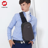 Sling Crossbody Bags Casual Splashproof  9.7 inch Crossbody Bag for Men Black