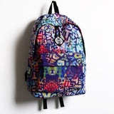 Fashion  Doodle Backpack for Men Women Lightweight Waterproof