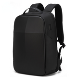 Hard Shell Backpack for Men Waterproof USB Charging Port Business Travel Backpacks