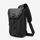 Sling Crossbody Bag Backpack Multi-layer Sling Bag Waterproof Shoulder Bag