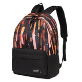 Stylish Doodle Canvas Backpack for Men Women Travel Backpack